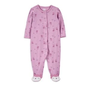 Child of mine carter owl sleep and play onesie